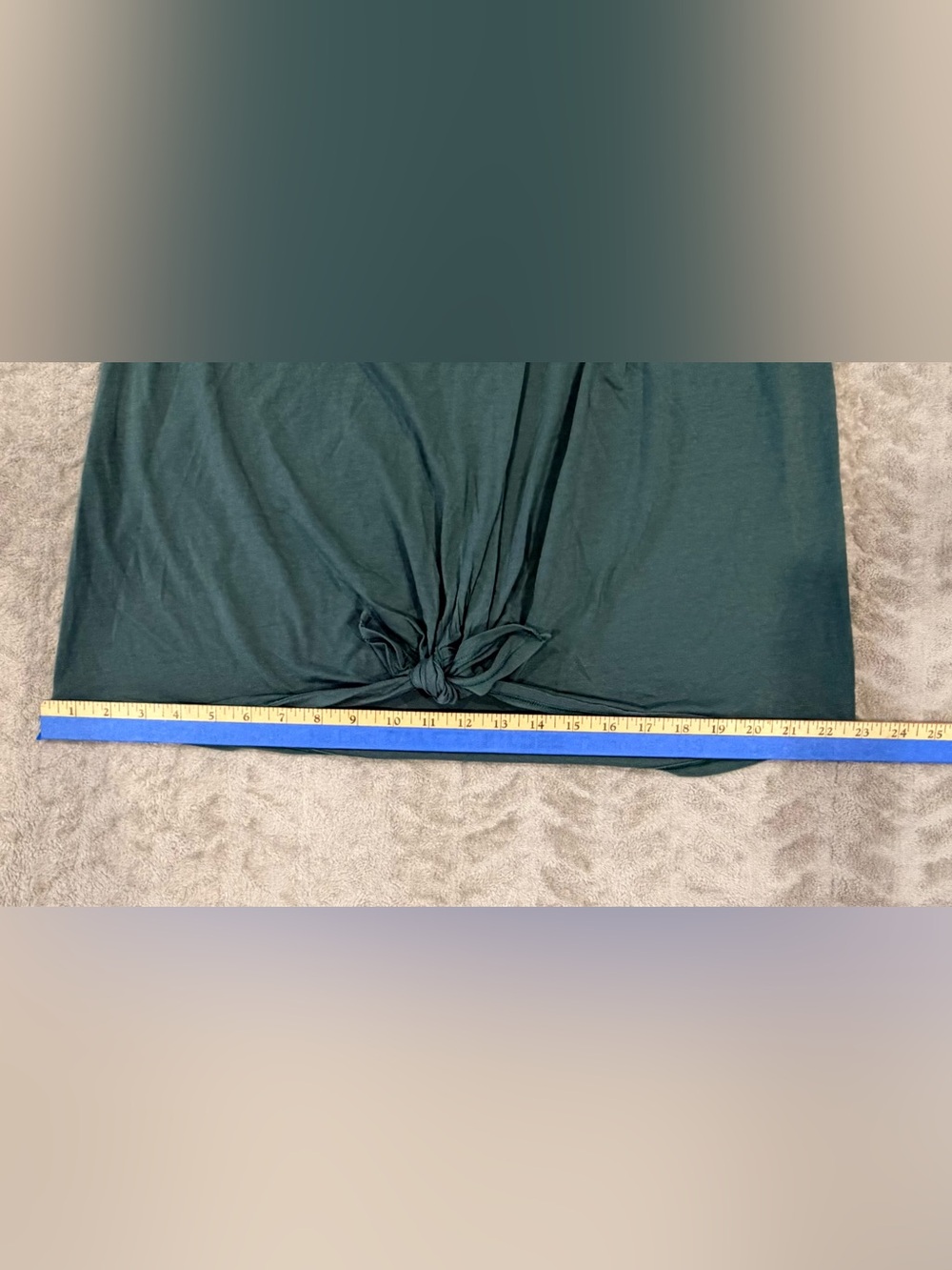 Lululemon It's A Tie Tank Top Teal Green‎ V-Neck Sleeveless Yoga Athleisure Med - Picture 5 of 7